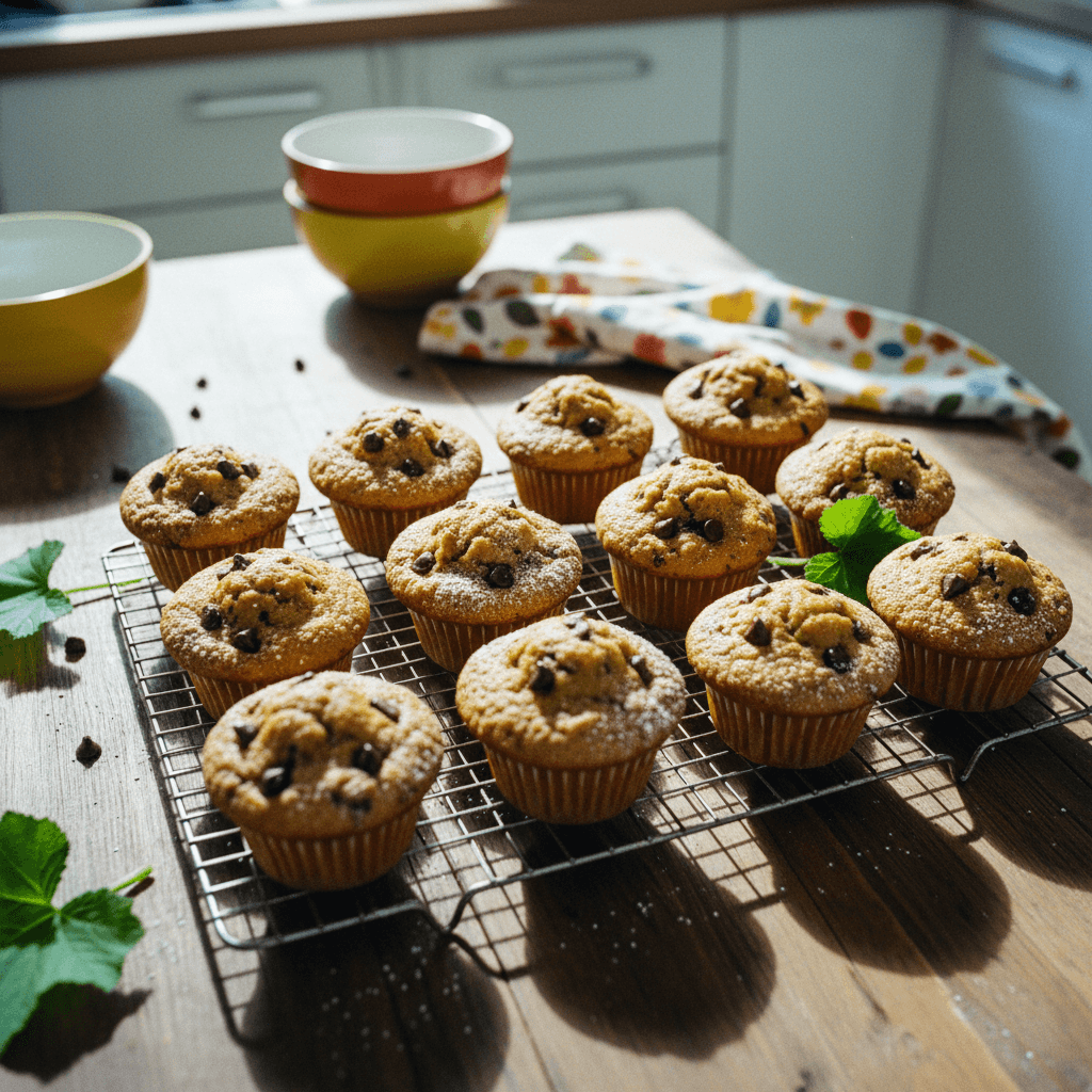 Pumpkin Chocolate Chip Muffins