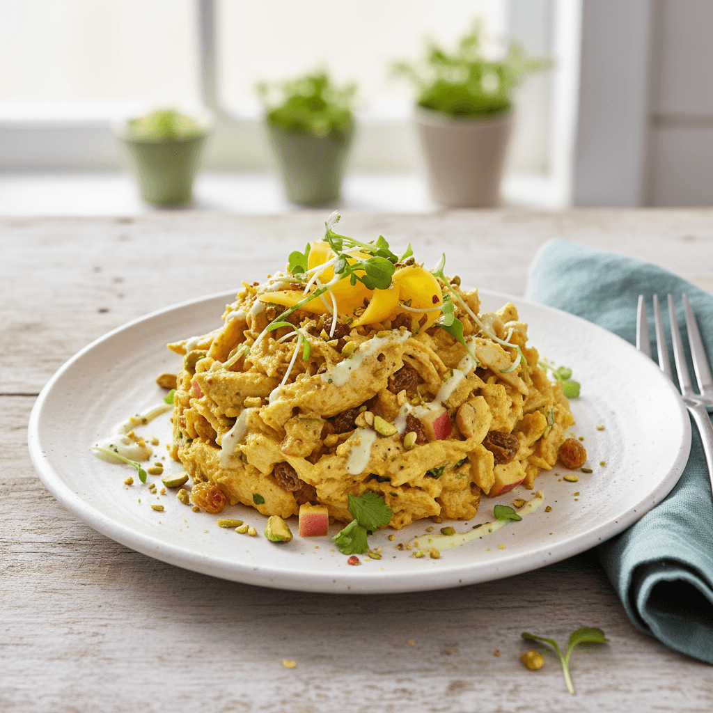 Organic Curry Chicken Salad