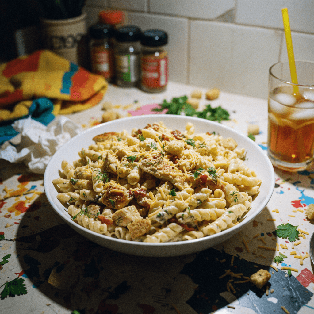 Chicken Bacon Ranch Pasta