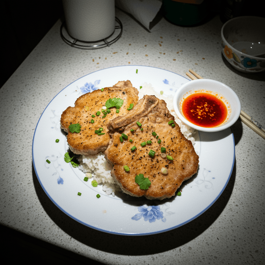 Ding Tai Fung Style Pork Chops