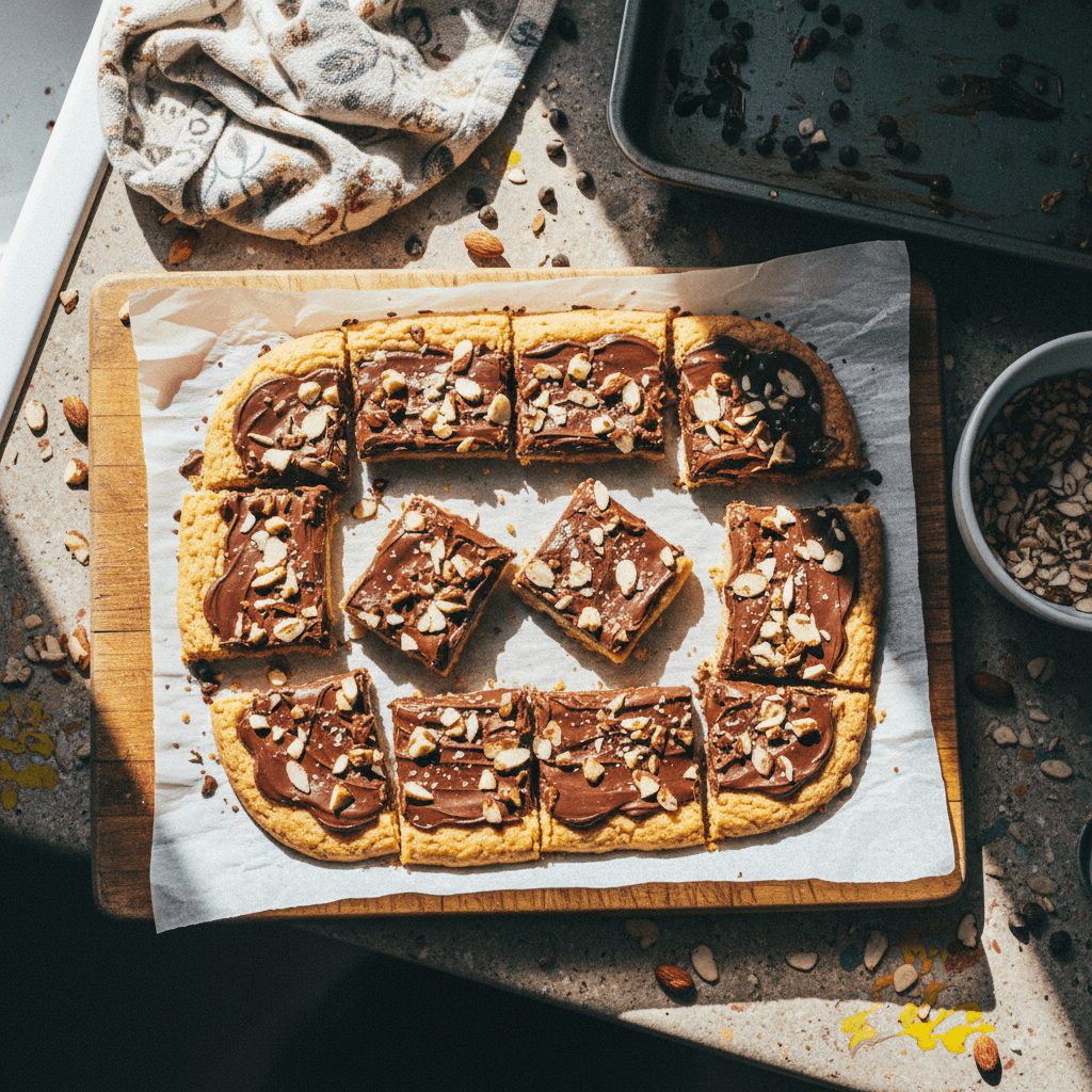 Almond Roca Bar Cookies
