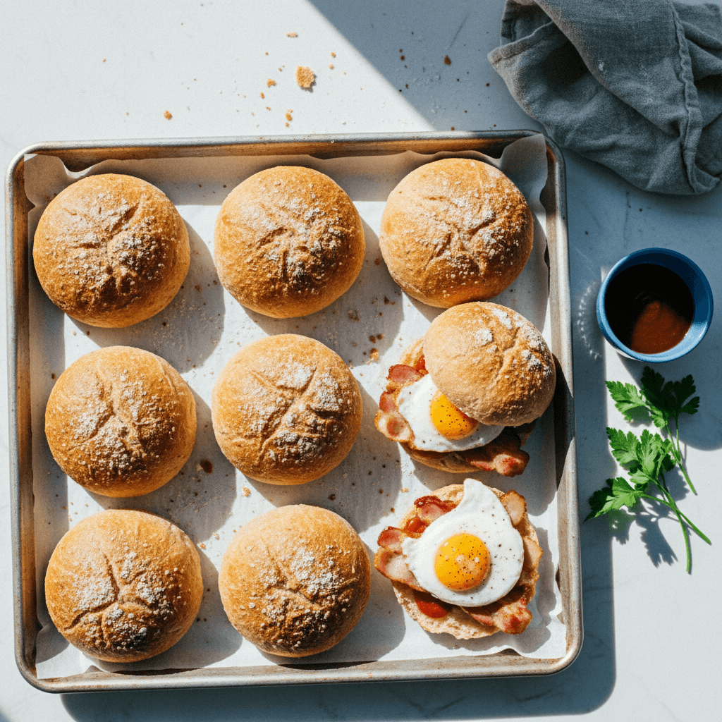 Crispy Scottish Morning Rolls
