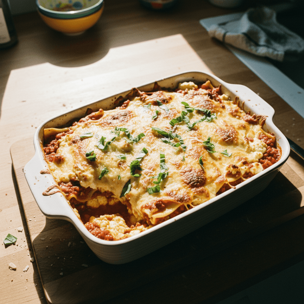 Lazy Girl Lasagna