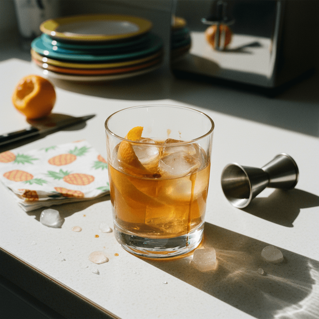 Old Fashioned with Orange Twist