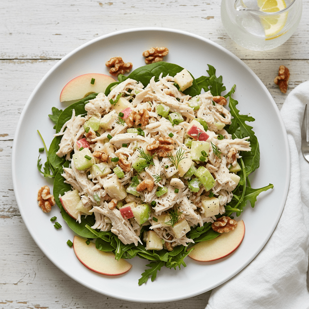 Apple Walnut Chicken Salad