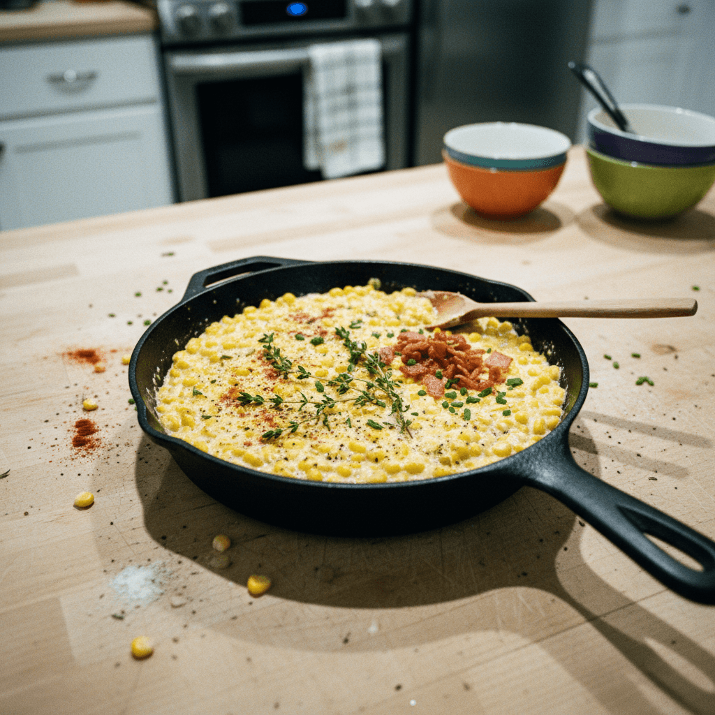 Creamy Skillet Corn