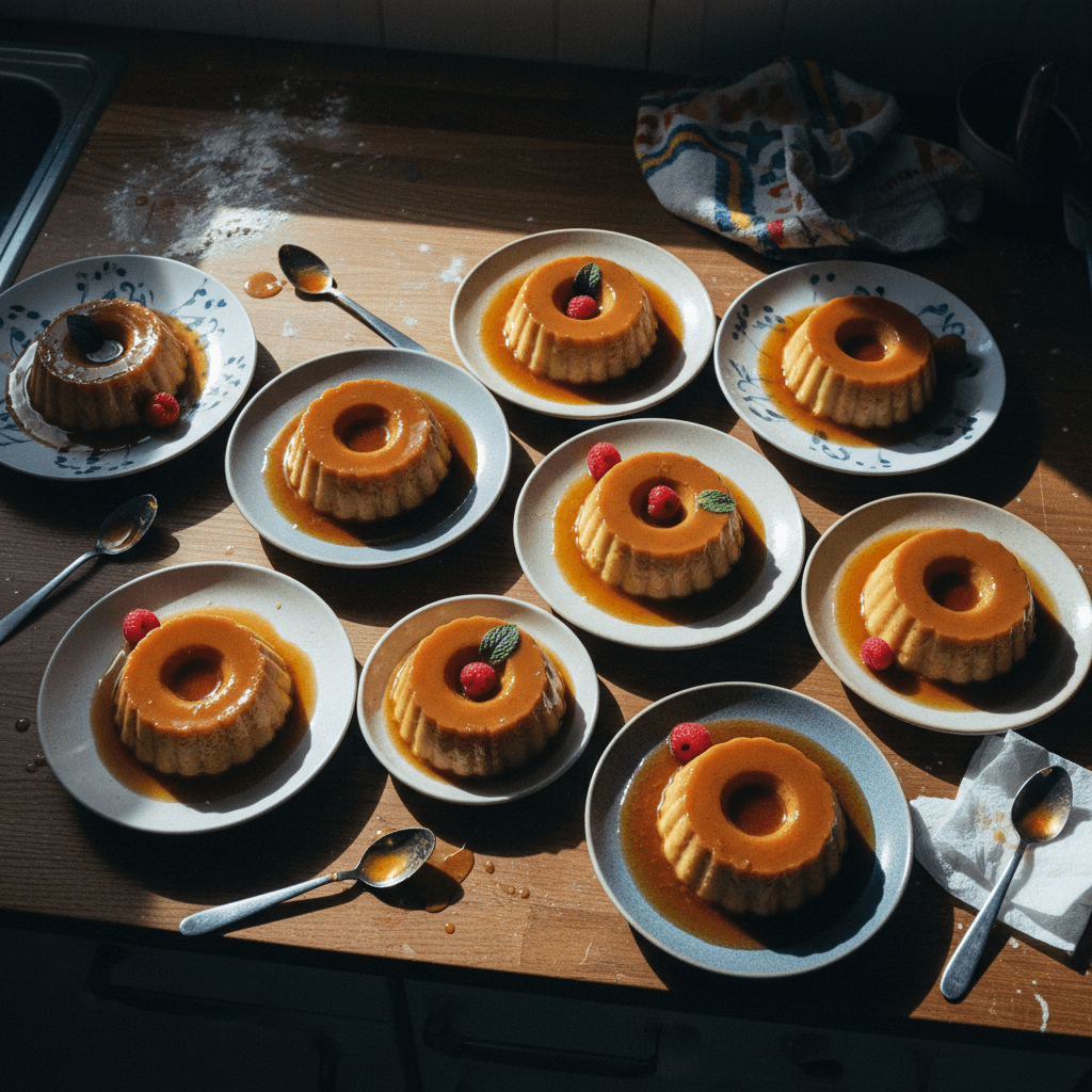 Flan Casero en Airfryer