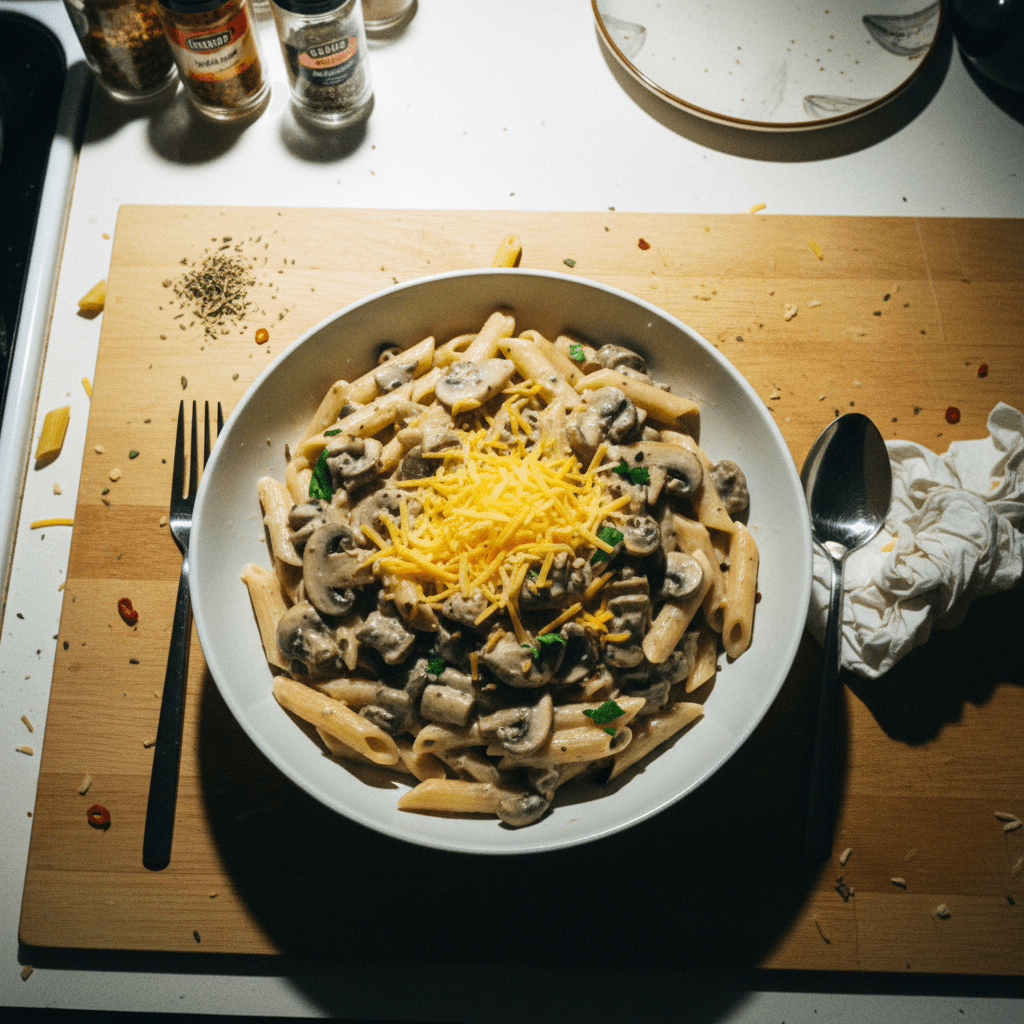 Creamy Mushroom Pasta