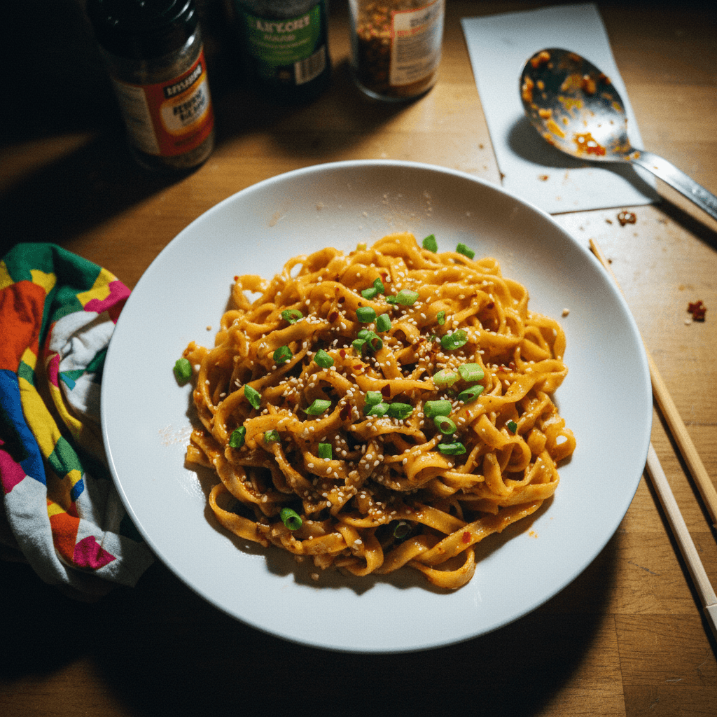 Chili Garlic Butter Noodles