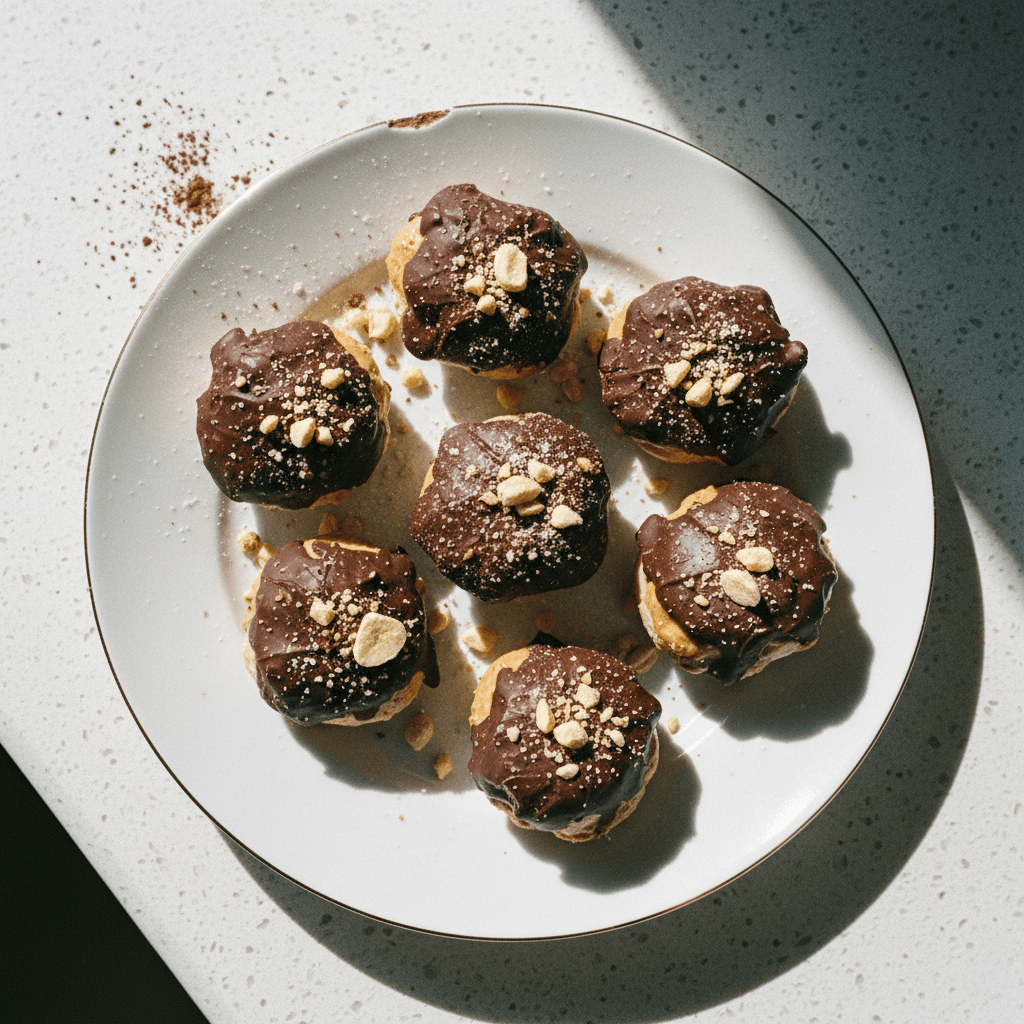 Trader Joe's Frozen Chocolate Peanut Butter Banana Bites