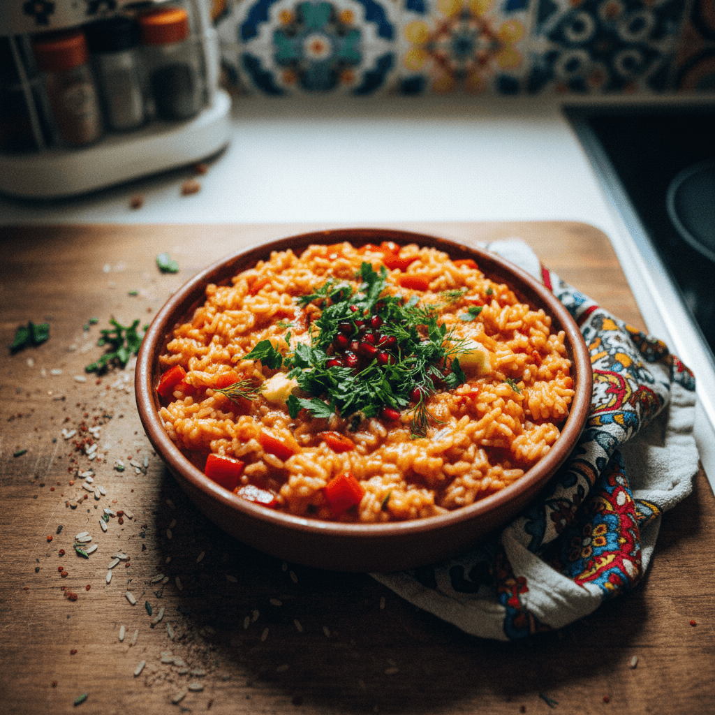 Turkish-Style Tomato Rice