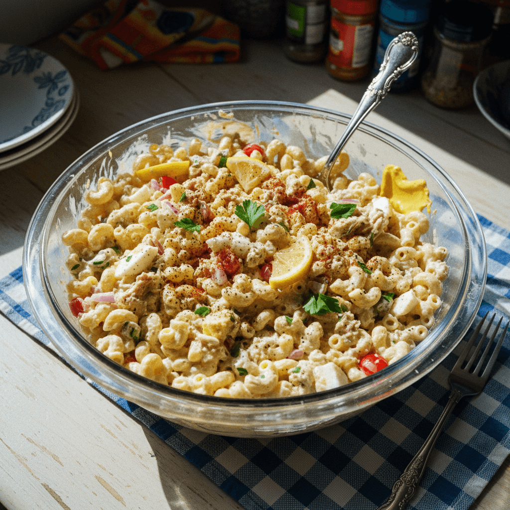 Old-School Tuna Macaroni Salad