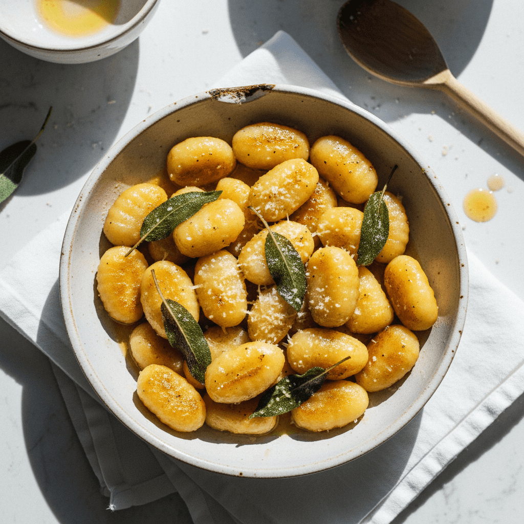 Homemade Gnocchi from Leftover Mashed Potatoes