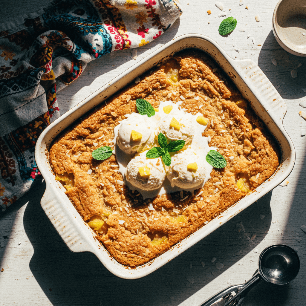 Pineapple Dump Cake