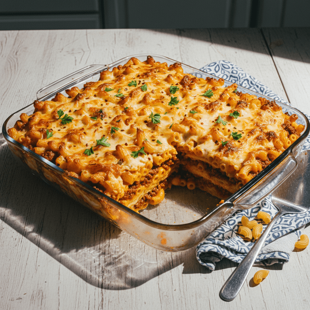 Mac & Cheese Lasagna