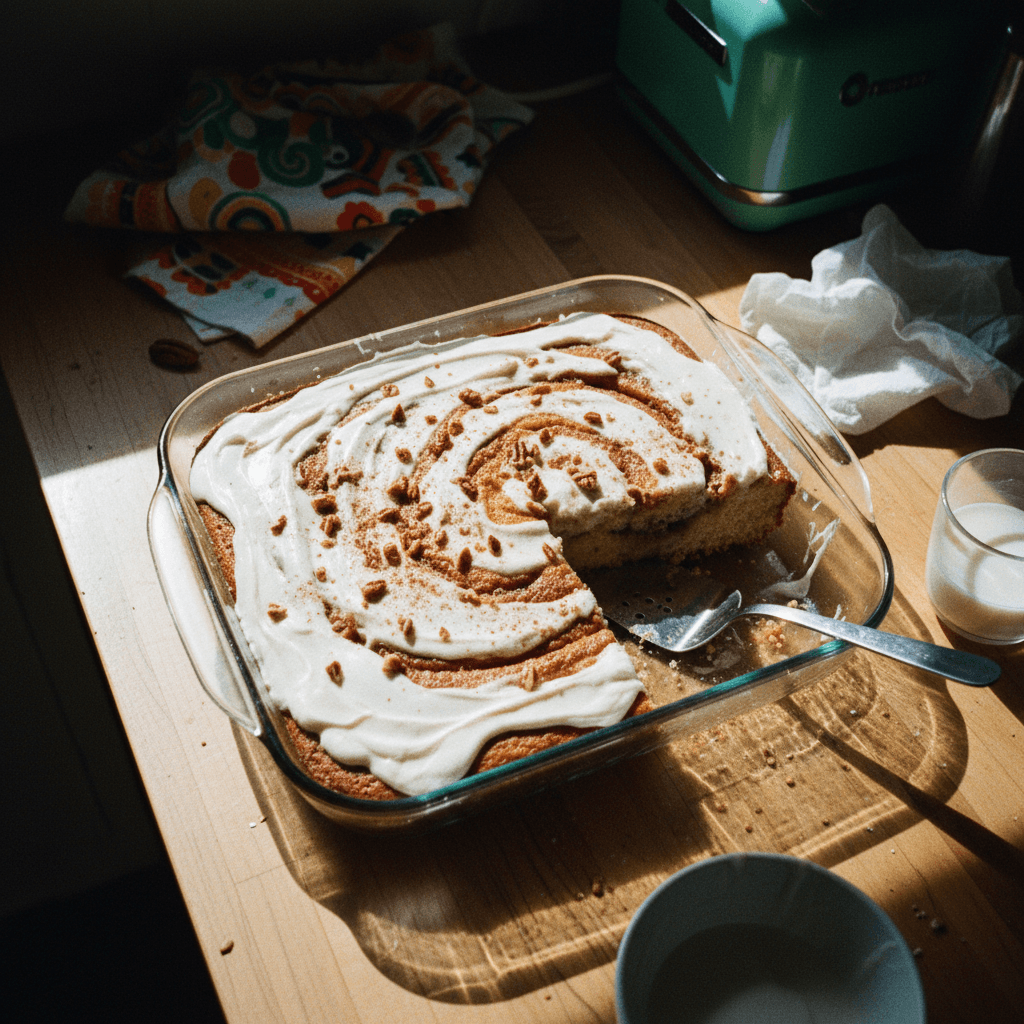 Honey Bun Cake