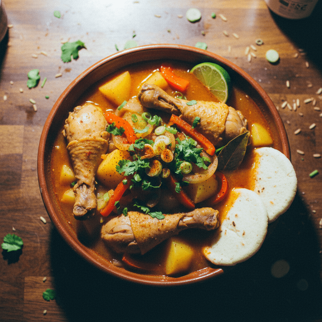 Sudado de Pollo (Colombian Chicken Stew)