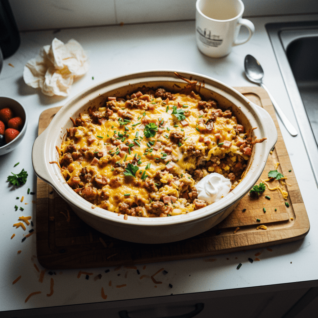 Crockpot Breakfast Casserole