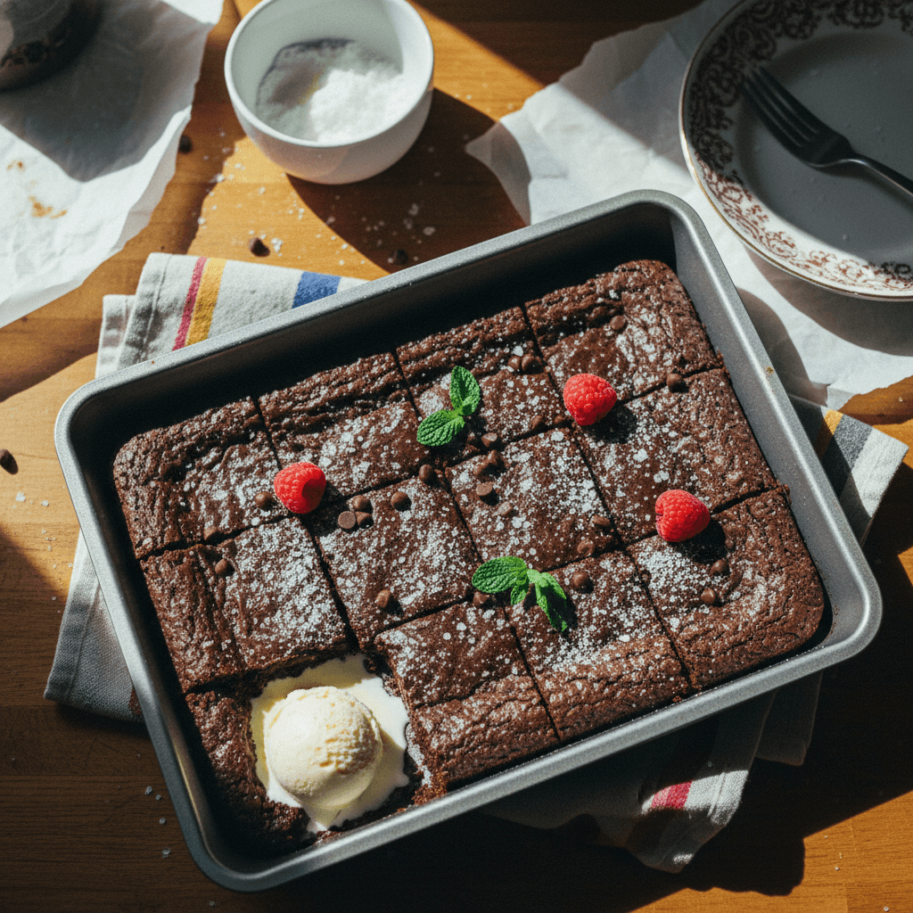 Classic Fudgy Chocolate Brownies