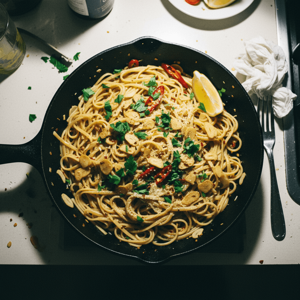 Aglio e Olio Pasta
