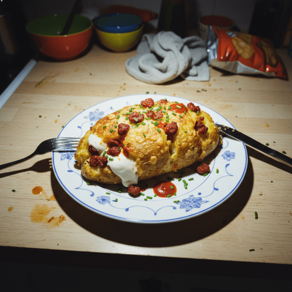 Bizarre Cheesy Potato Thing
