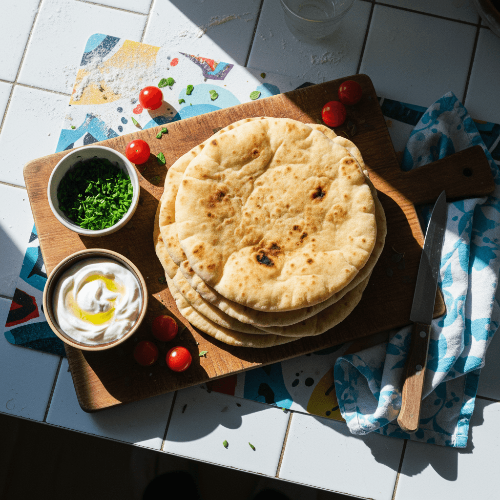 Easy Homemade Pita Bread