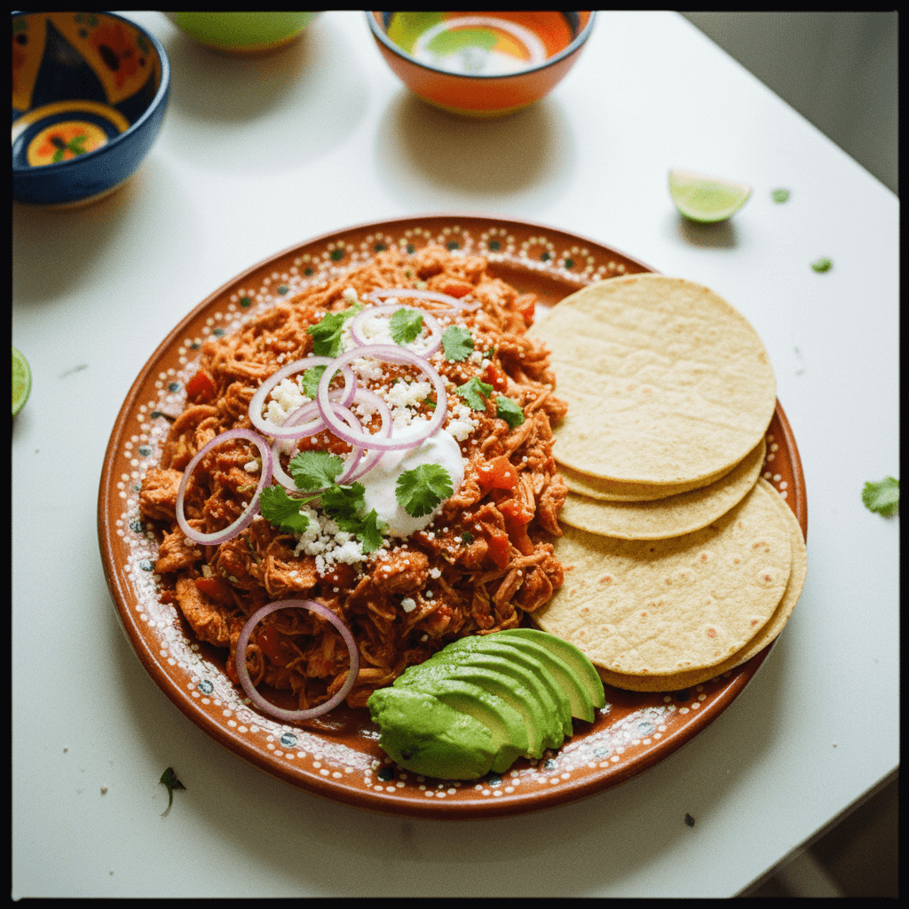 Tinga de Pollo Saludable