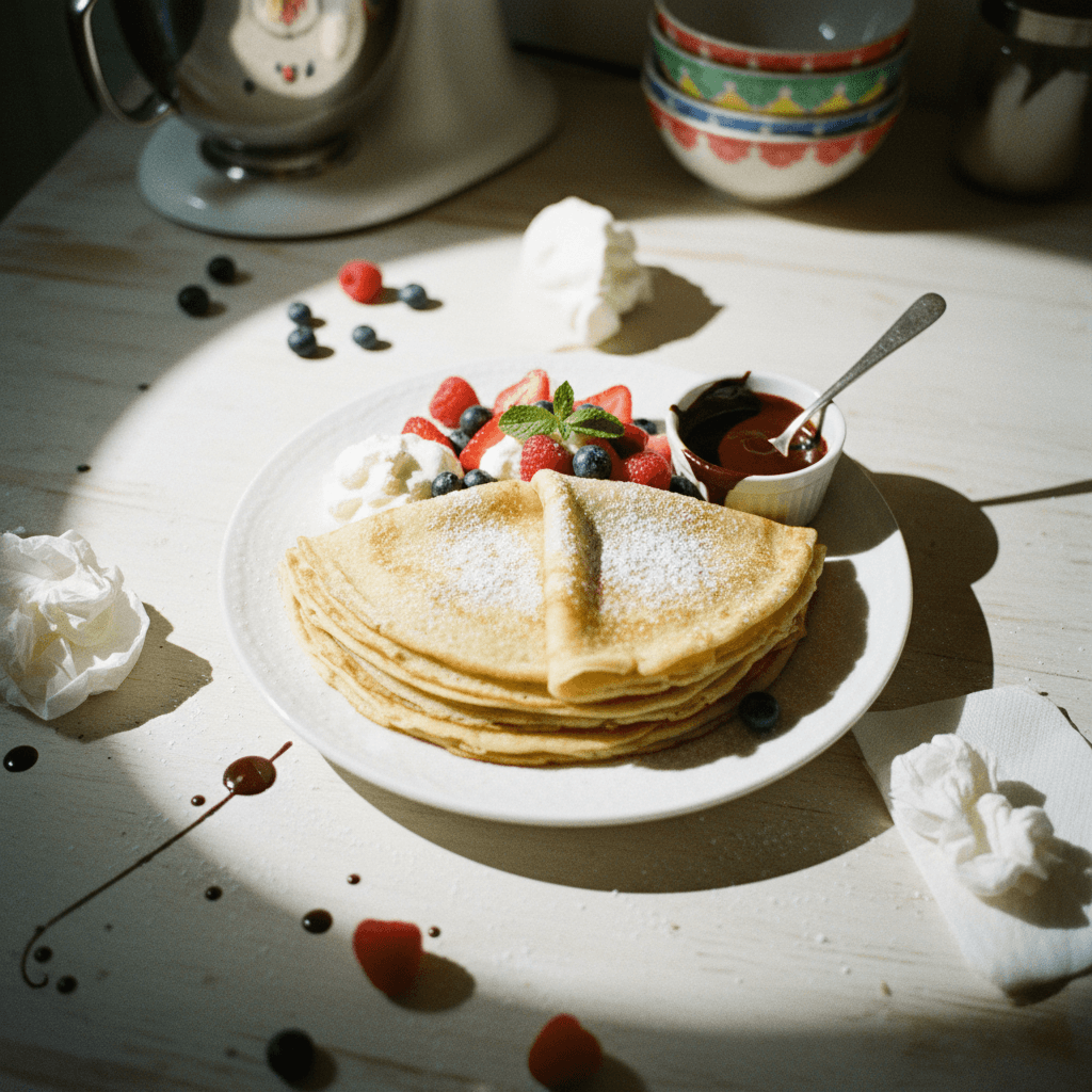 Classic French Sweet Crepes
