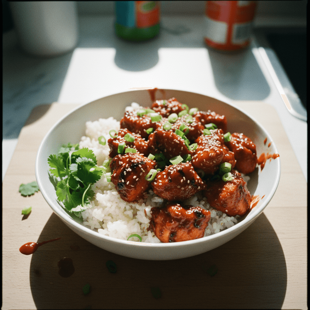 Air Fried Gochujang Chicken