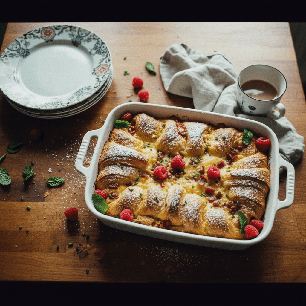 Trader Joe's Frozen Croissant Breakfast Bake