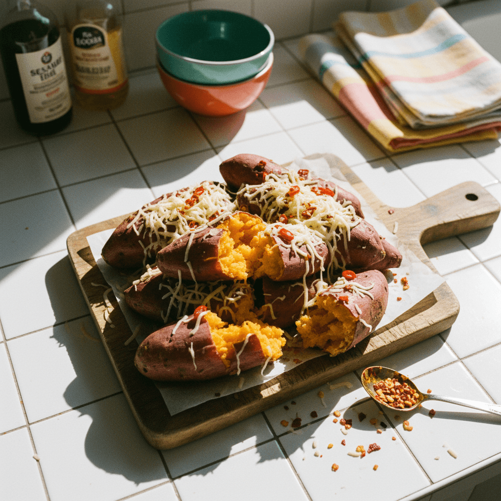 Roasted Goguma (Korean Roasted Sweet Potatoes)