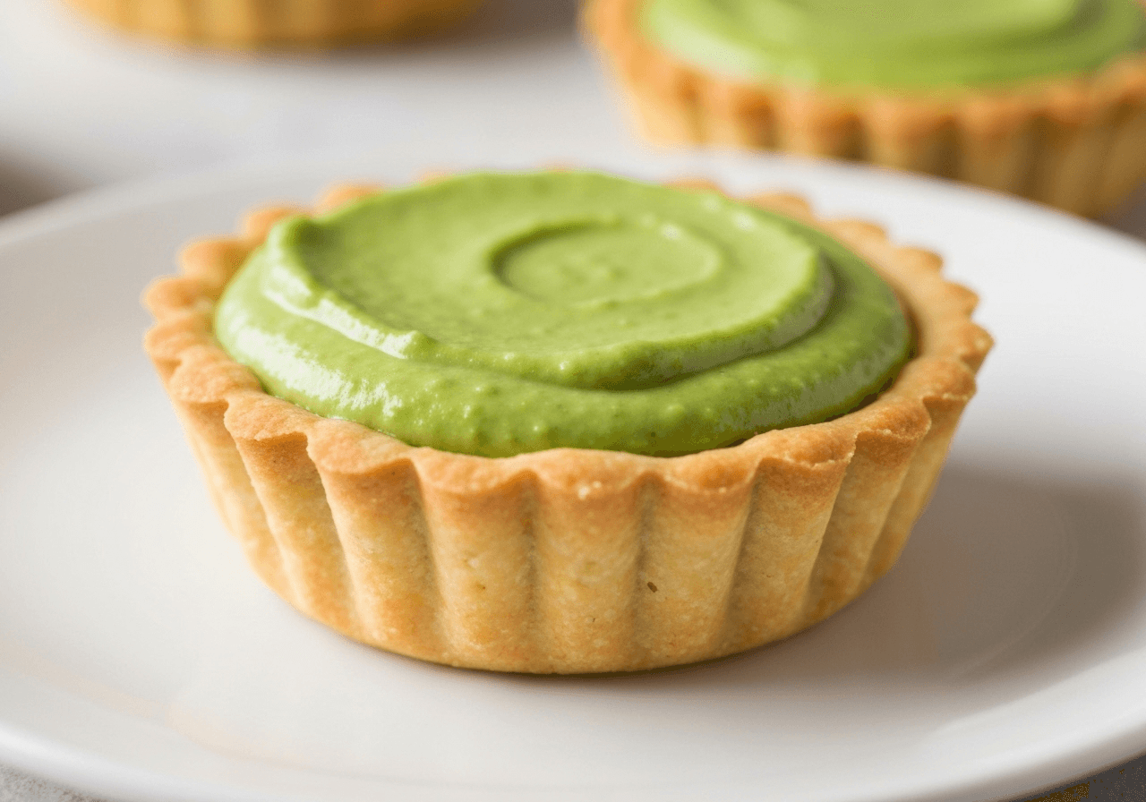 Probiotic Avocado Lime Tartlets