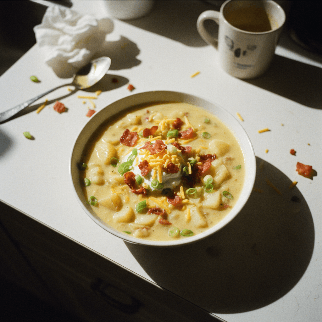 Loaded Potato Soup (or Potato Bacon Chowder)