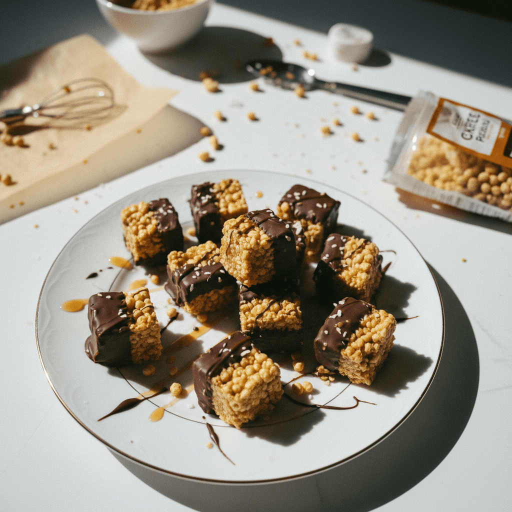 Crunchy Caramel Bites