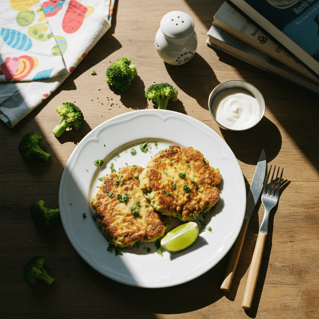 Hamburguesas de Pollo y Brócoli SIN Harinas