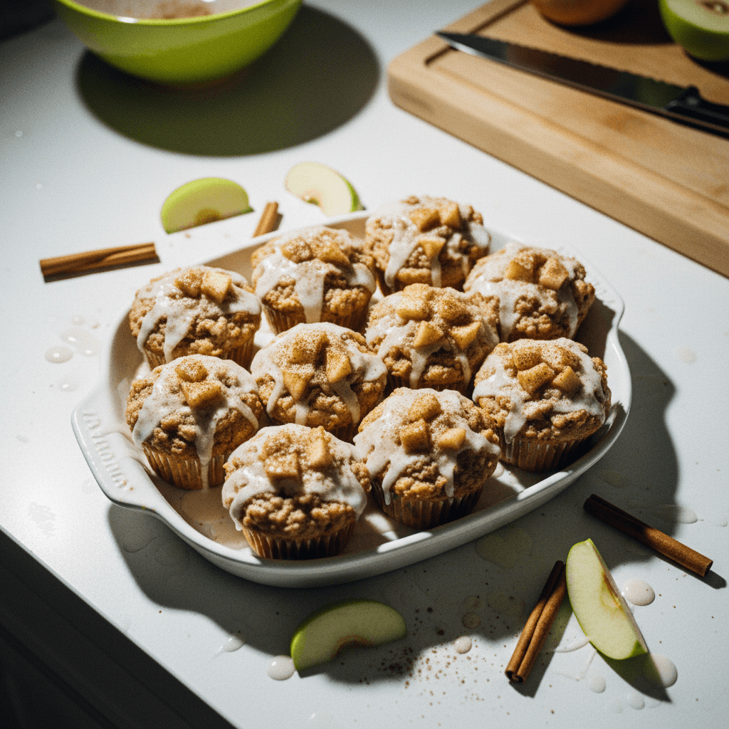 Apple Fritter Muffins