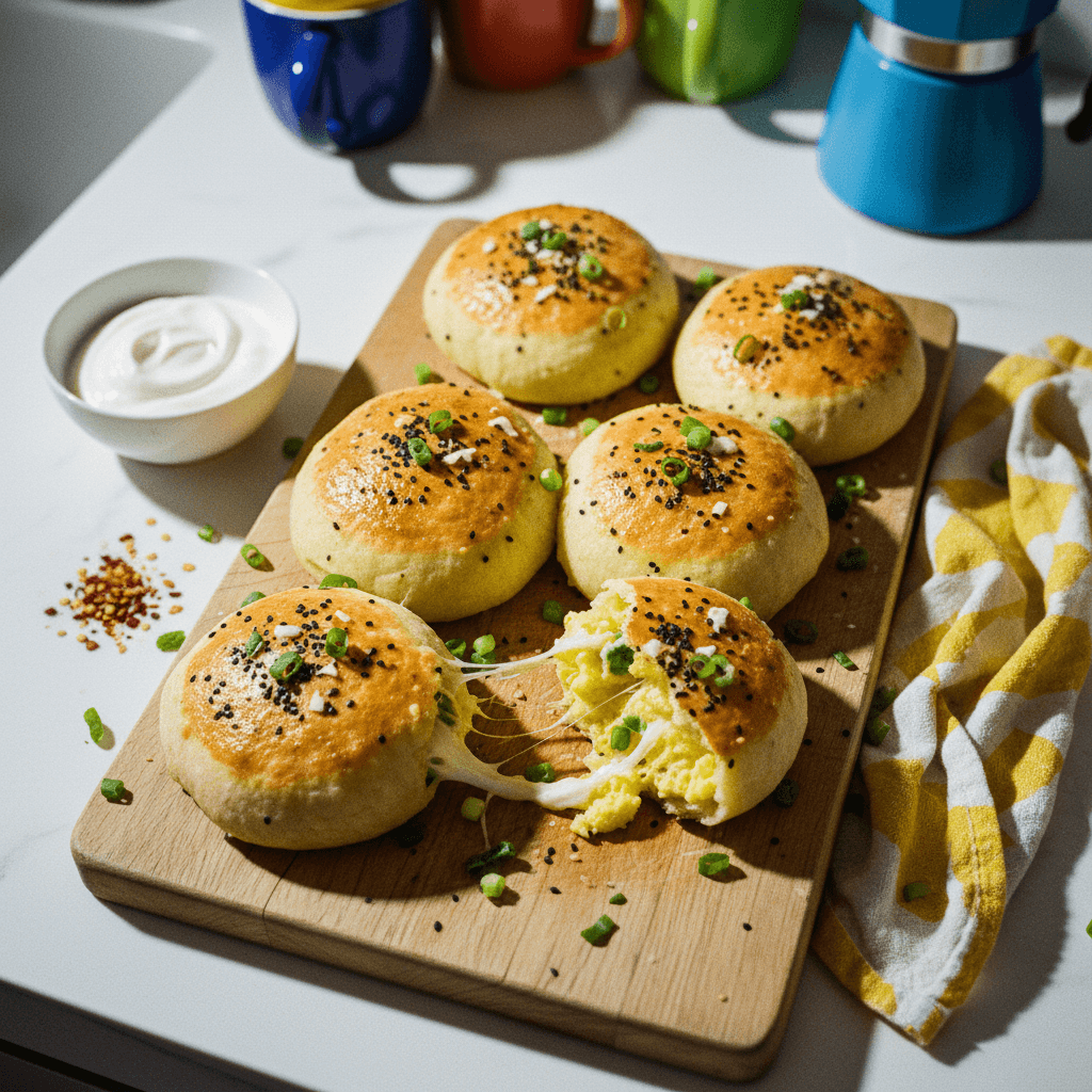 2-Ingredient Dough Breakfast Pockets