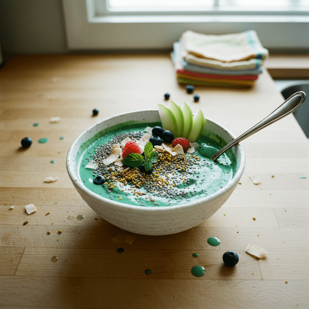 Erewhon Green Goddess Spirulina Bowl