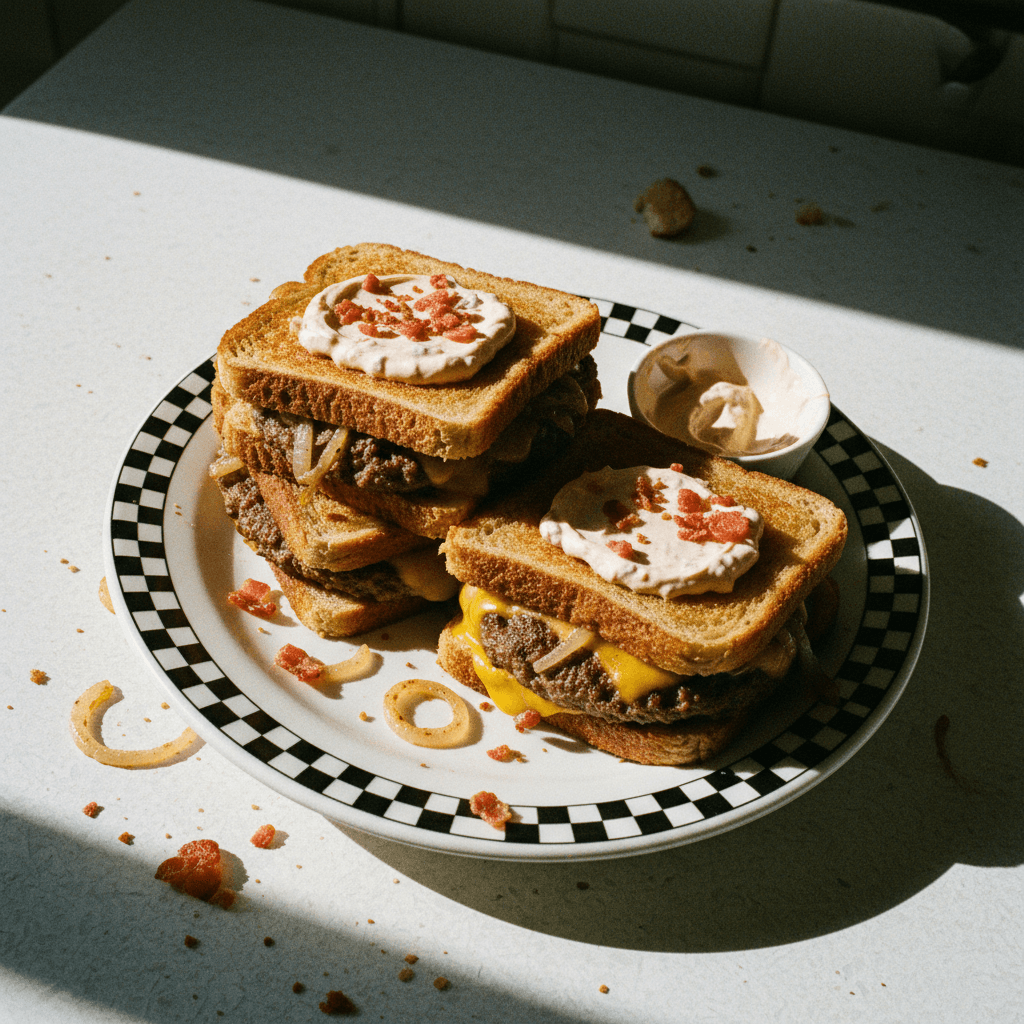 Baconnaise Patty Melts