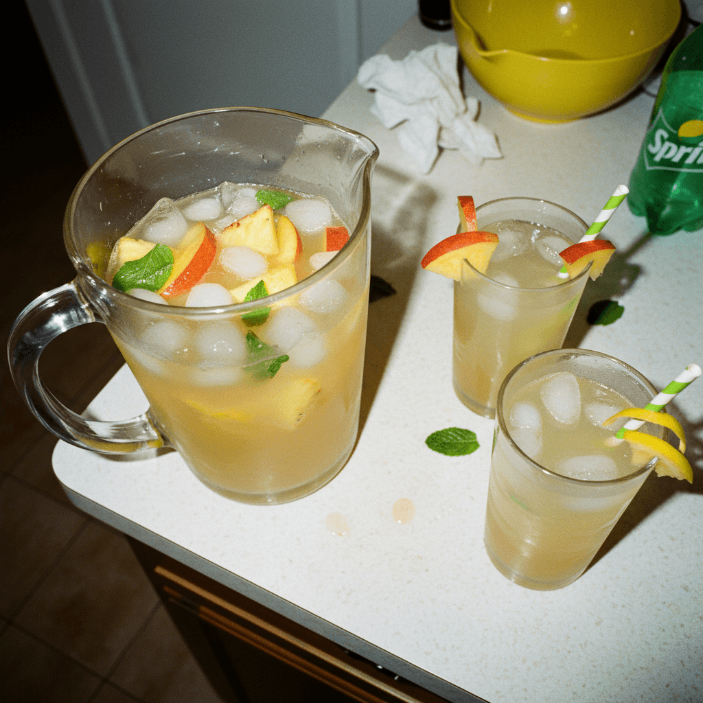 Peach Pineapple Lemonade