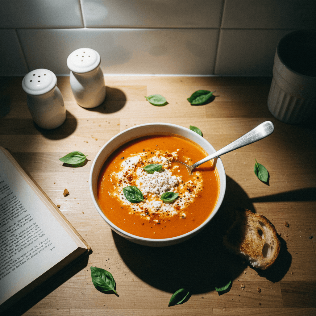 Super High Protein Tomato Soup