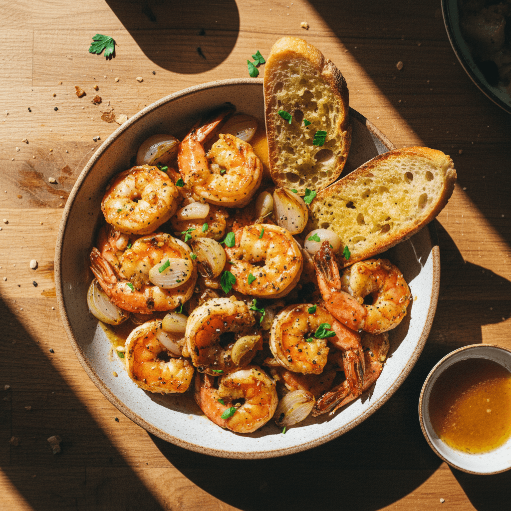 Udang Mentega Bawang Putih Karamel