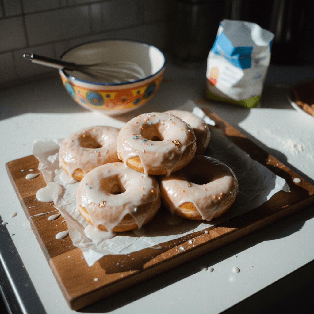 Homemade Glazed Donuts
