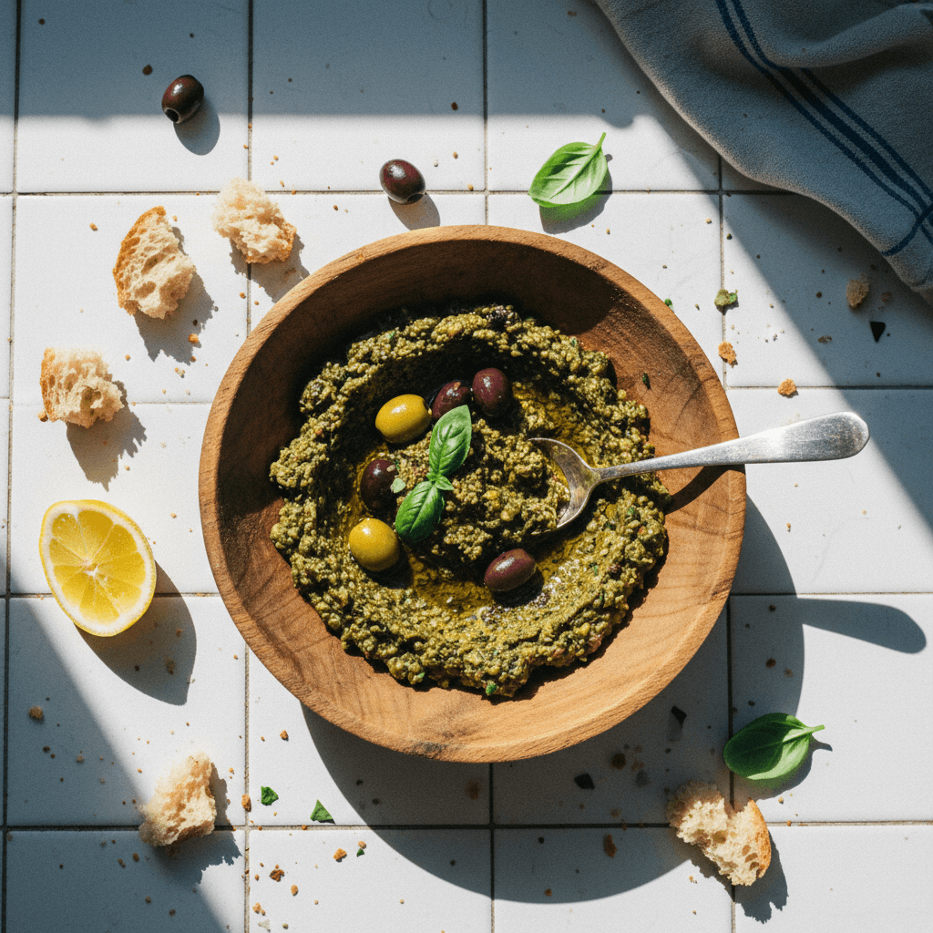 هريس الزيتون (Olive Tapenade)