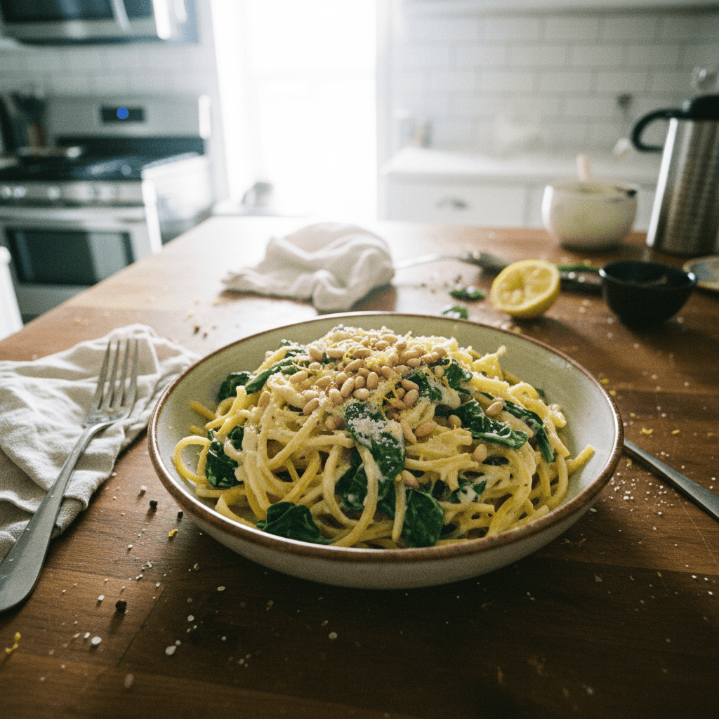Creamy Dairy-Free Roasted Garlic Spaghetti Squash