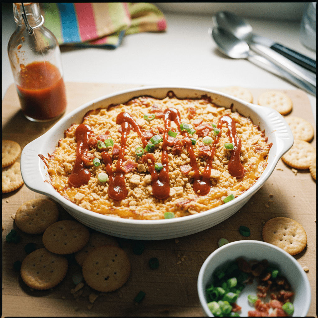 Captain Rodney's Hot Baked Cheese Dip