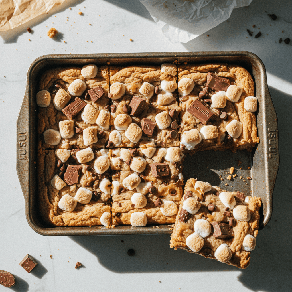 Caramilk S’mores Cookie Bake
