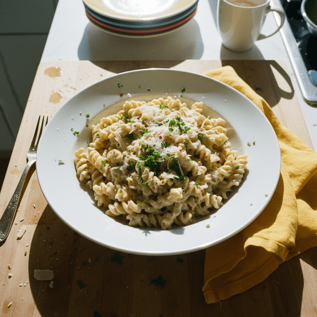White Bean Alfredo