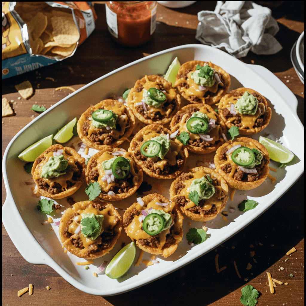 Beef Nacho Bites