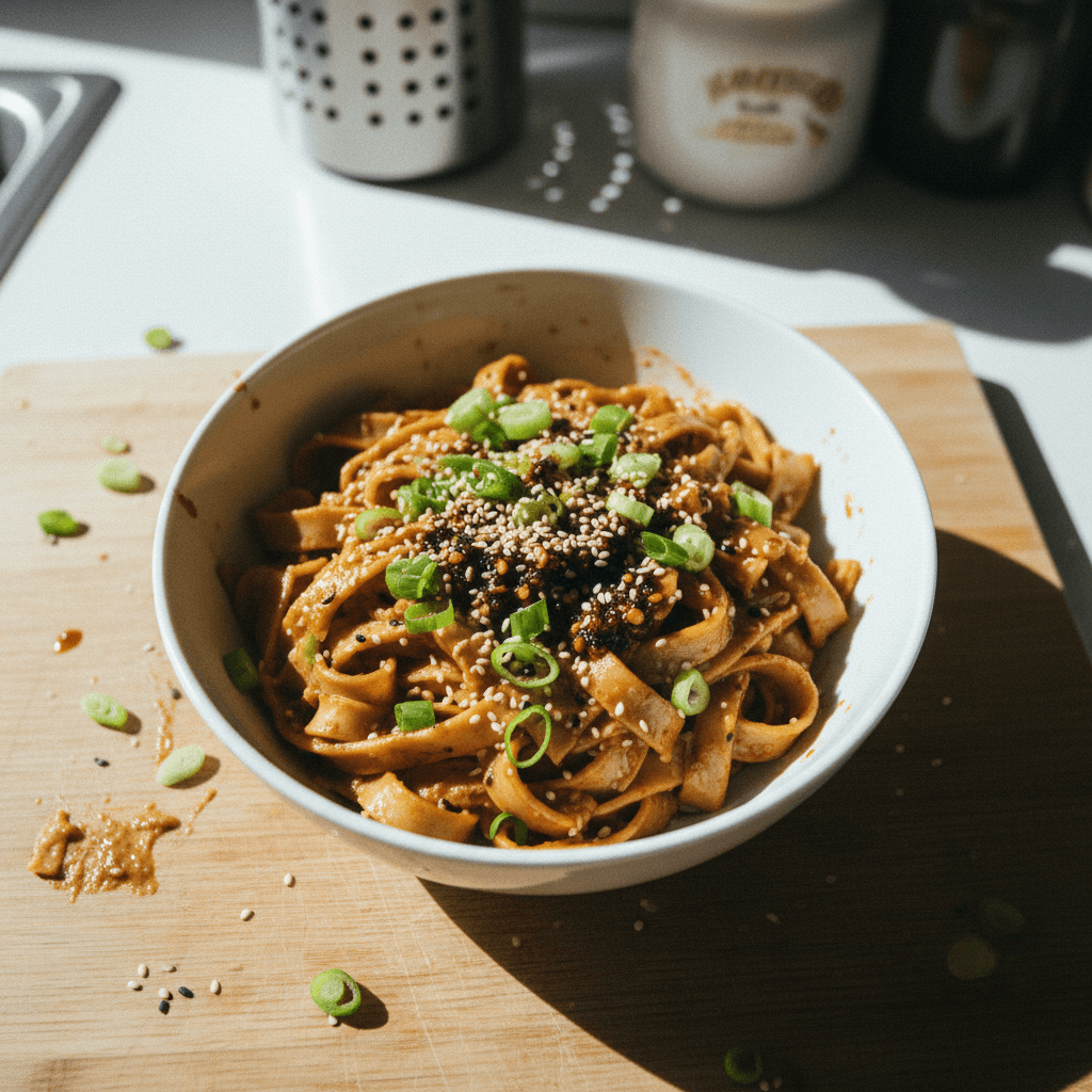 Spicy Peanut Noodles